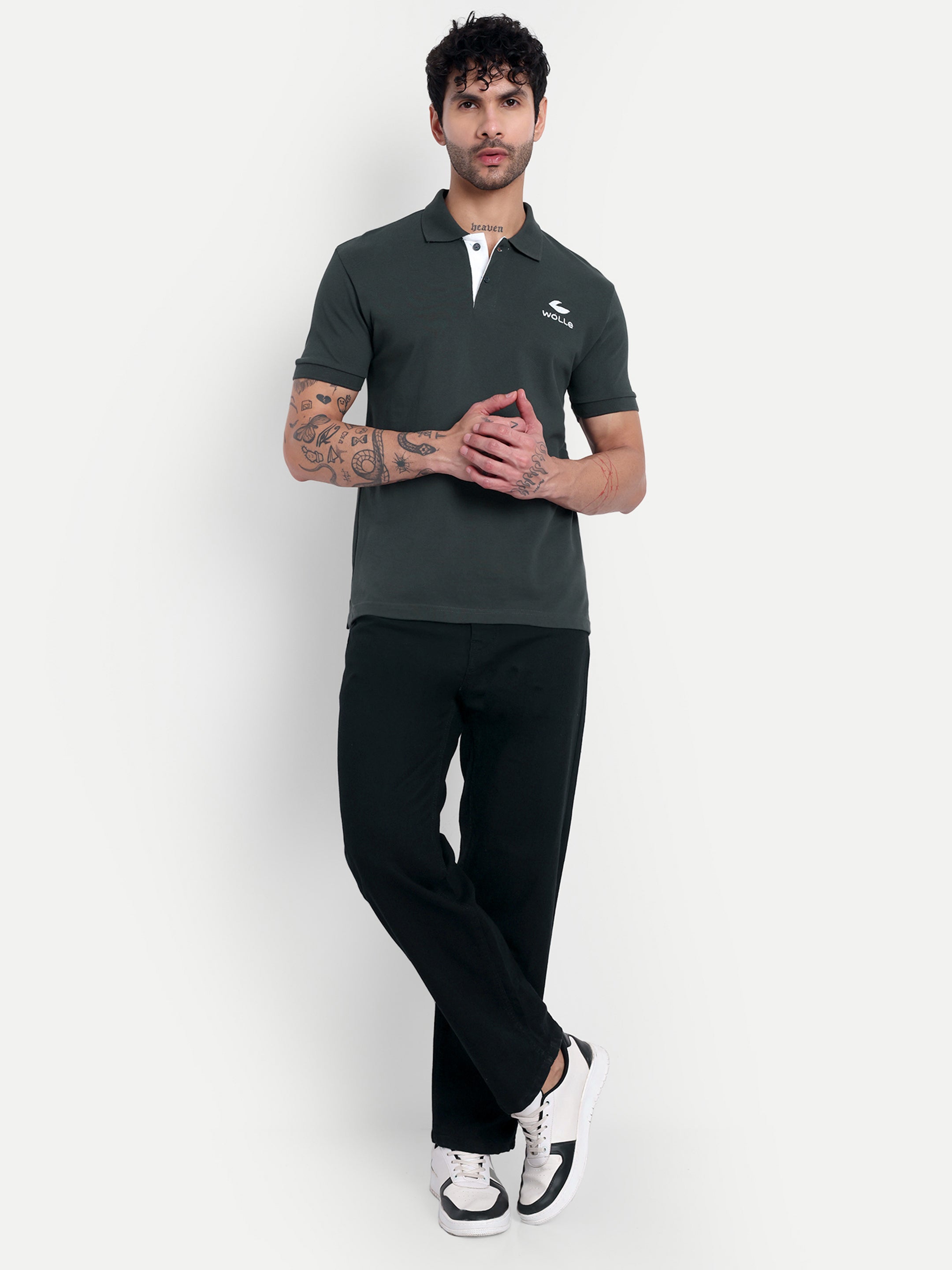 Men's Cotton Pique Polo T-Shirt
