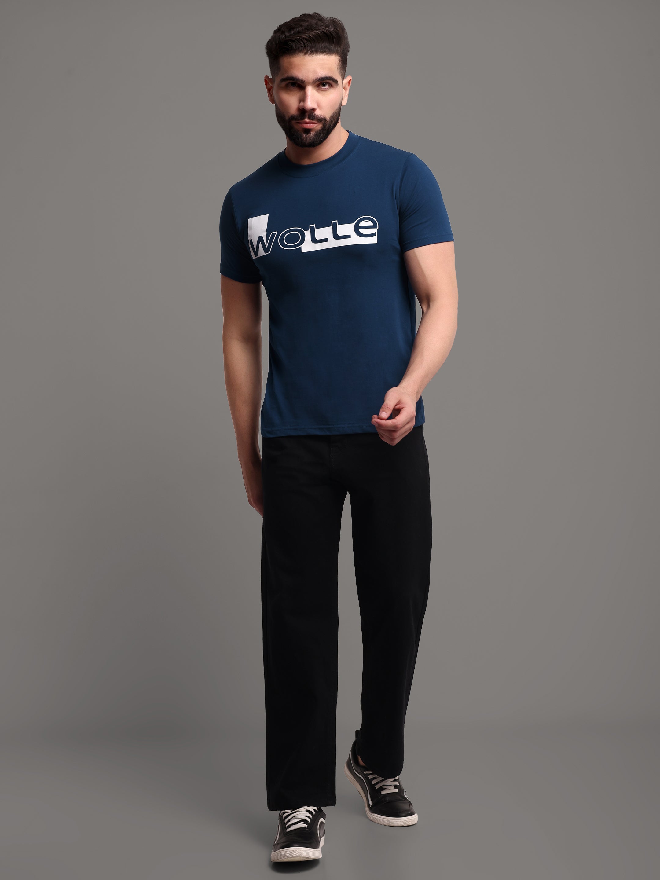 Men's Pure Cotton Round Neck T-Shirt