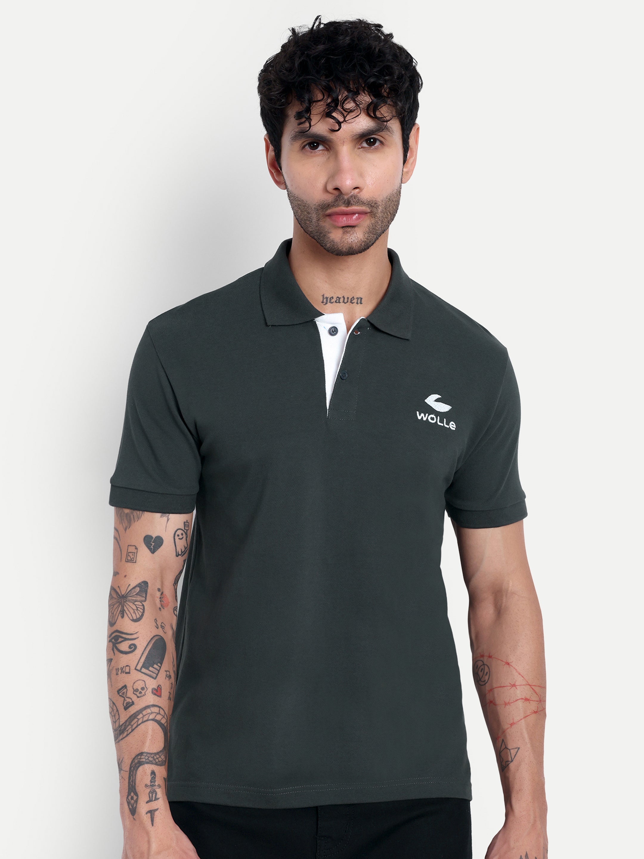 Men's Cotton Pique Polo T-Shirt