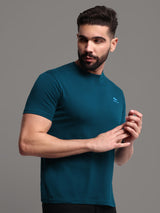 Pure Cotton solid Round Neck T-Shirt for Men
