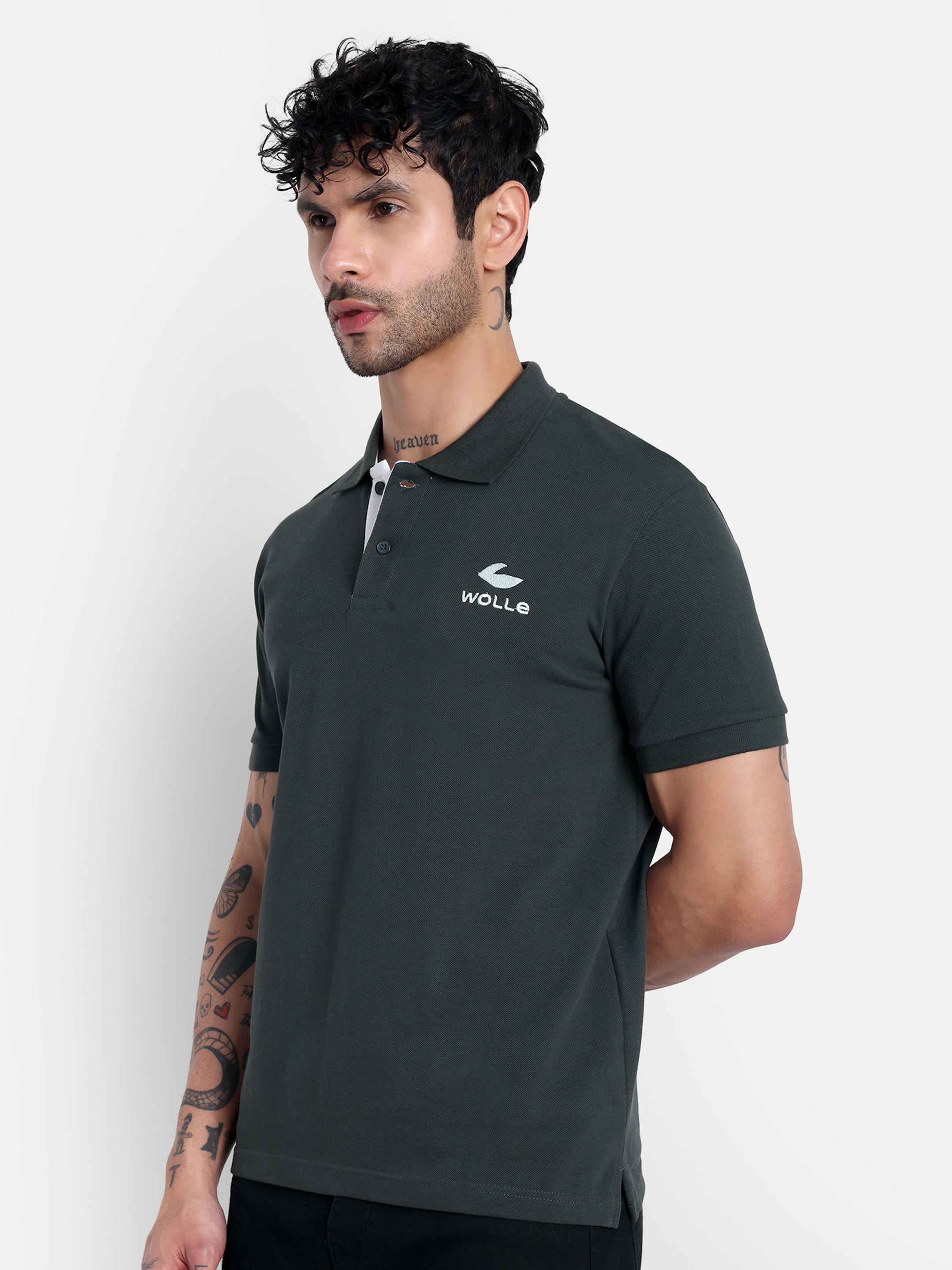 Men's Cotton Pique Polo T-Shirt