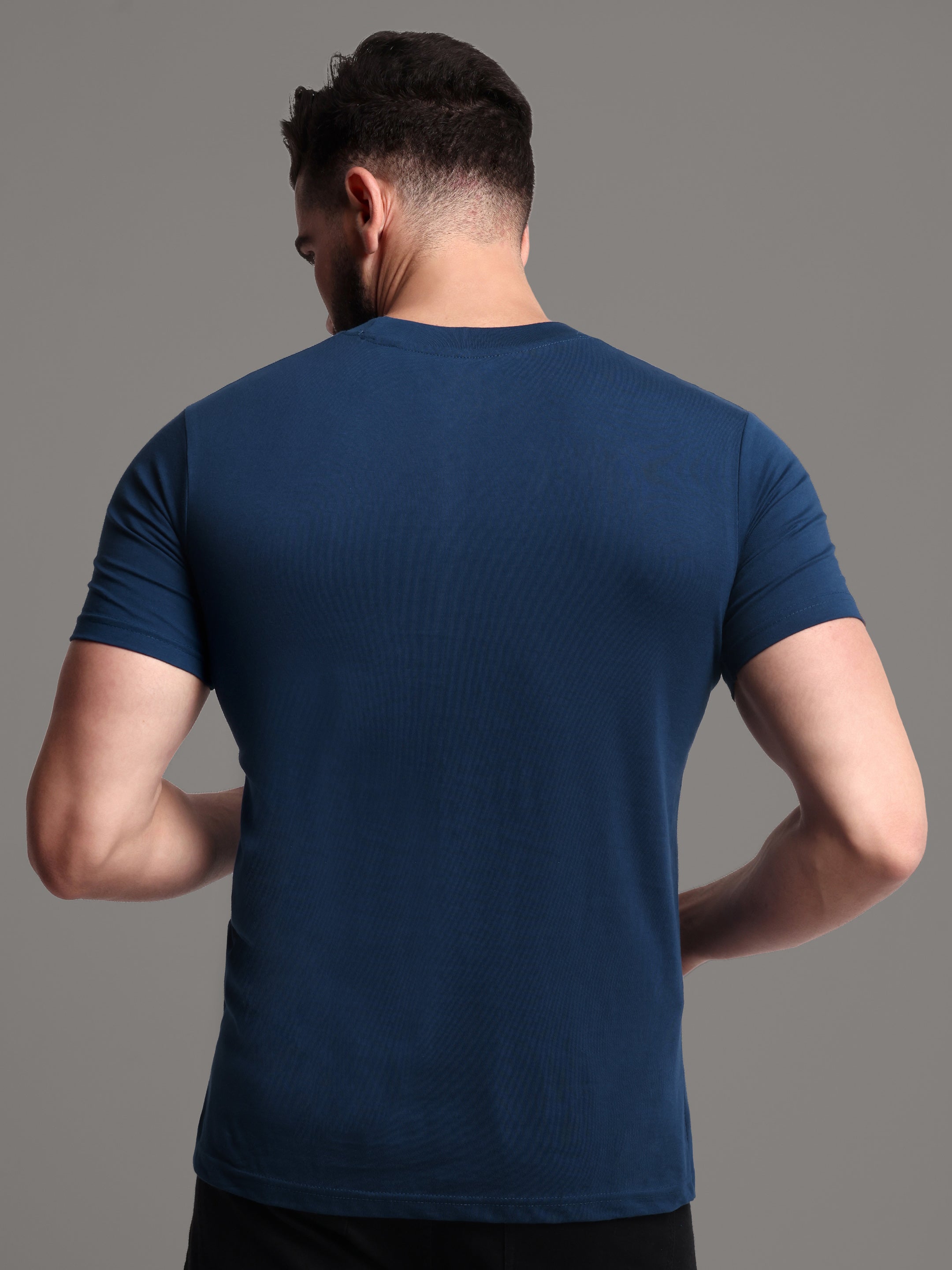 Men's Pure Cotton Round Neck T-Shirt