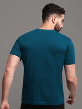 Pure Cotton solid Round Neck T-Shirt for Men