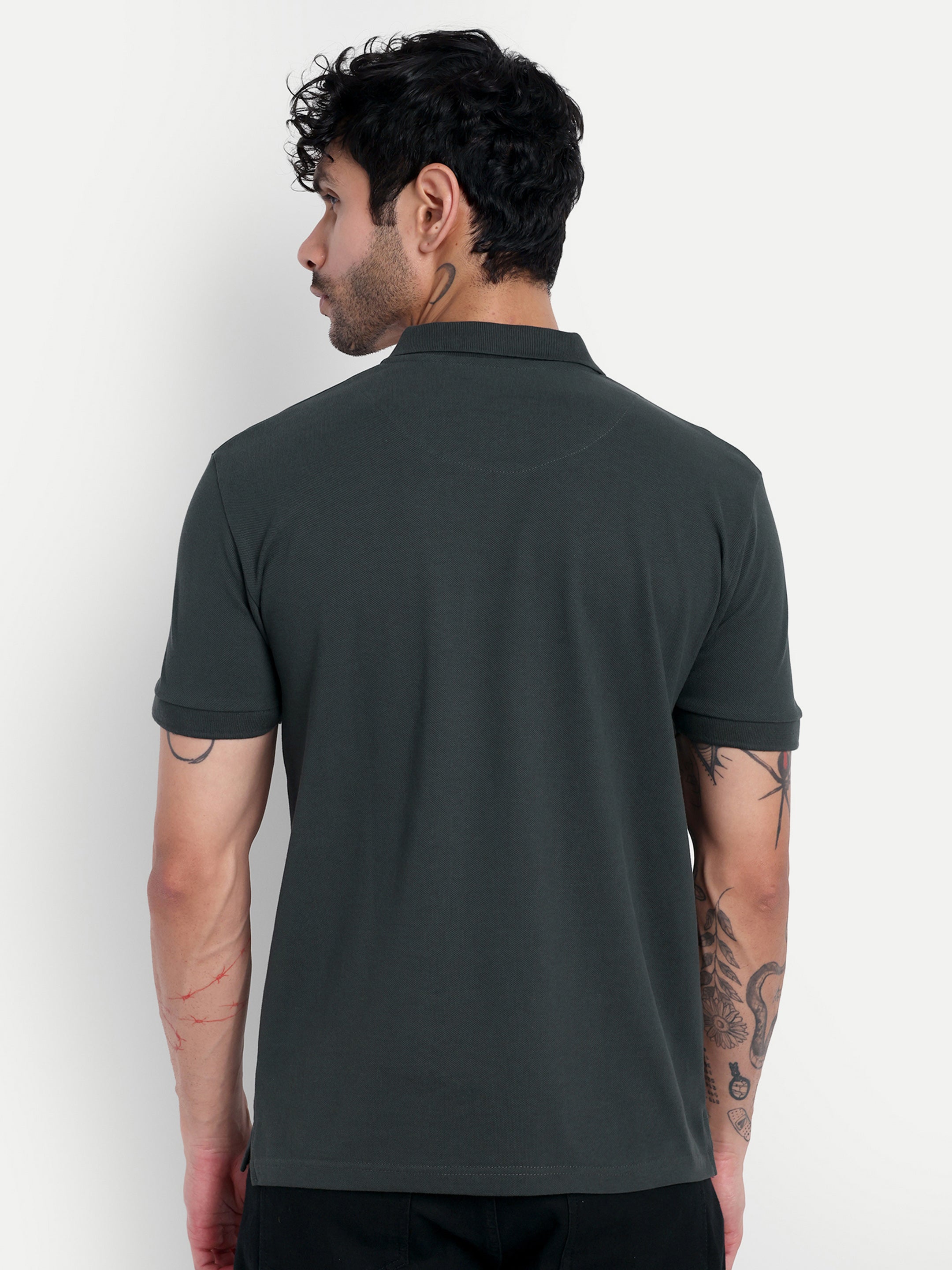 Men's Cotton Pique Polo T-Shirt