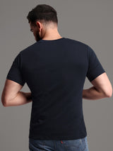 Pure Cotton solid Round Neck T-Shirt for Men
