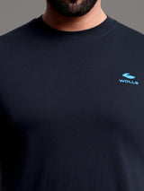 Pure Cotton solid Round Neck T-Shirt for Men