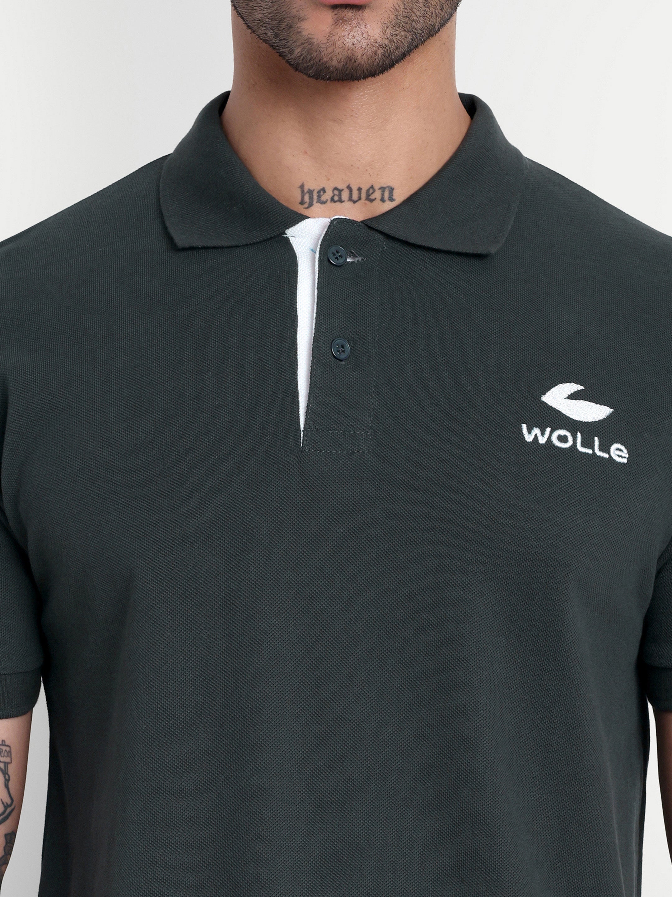Men's Cotton Pique Polo T-Shirt
