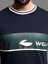 Men's Pure Cotton Patterned Round Neck T-Shirt