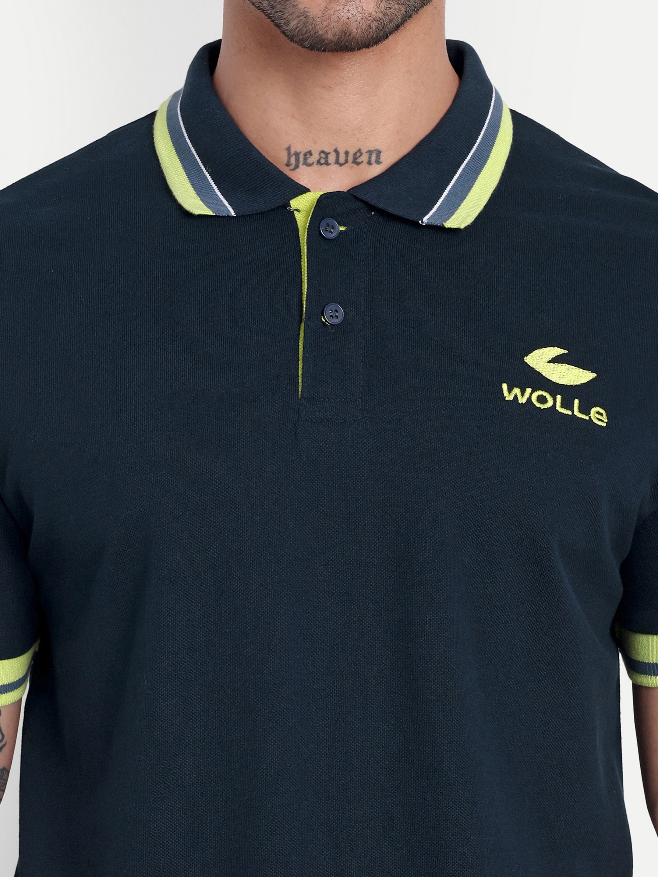 Men's Cotton Pique Polo T-Shirt
