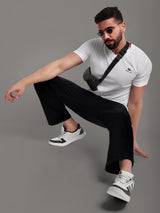 Pure Cotton solid V Neck T-Shirt for Men